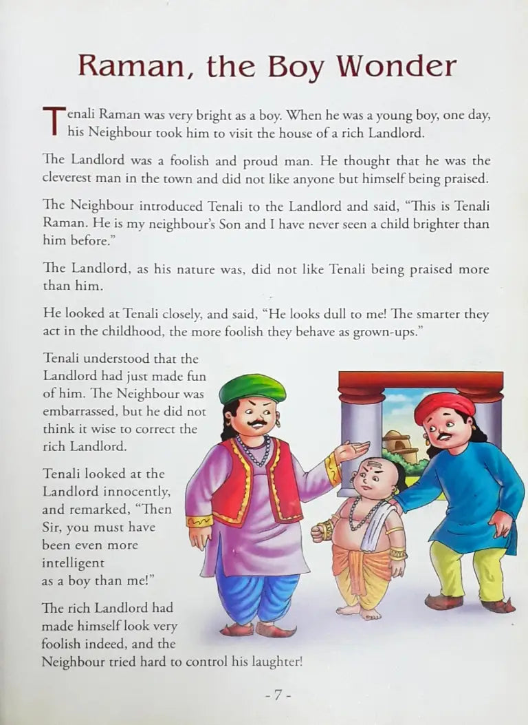 100 Amusing Tales Of Tenali Raman (P)