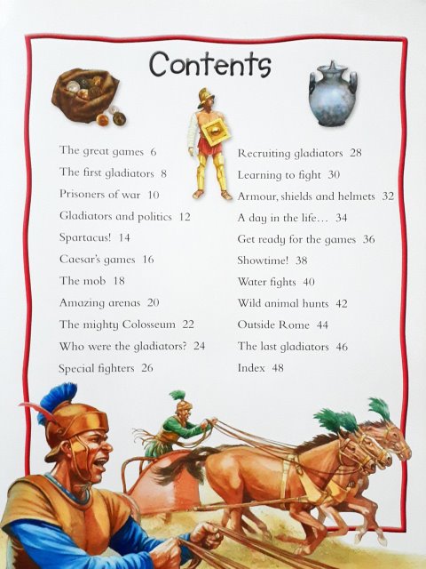 100 Facts Gladiators Projects Quizzes Fun Facts Cartoons