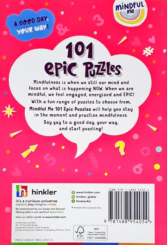 Mindful Me 101 Epic Puzzles