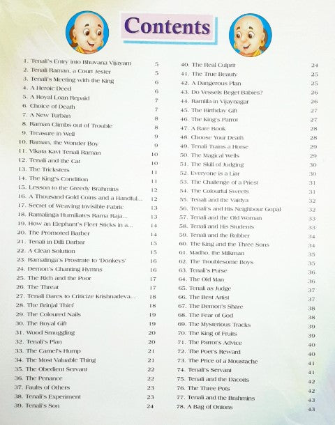 151 Stories of Tenali Raman