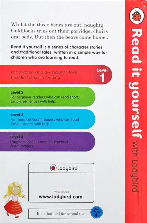 Read It Yourself With Ladybird Level 1 Goldilocks And The Three Bears - Image #2