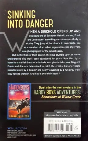 Hardy Boys Adventures Ultimate Thrills Book 10 Tunnel Of Secrets - Image #2