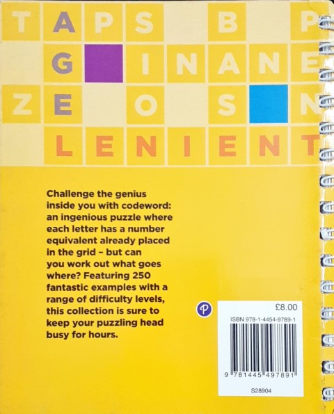 250 Codeword Puzzles - The Ultimate Collection For Puzzle Addicts And Novices Alike