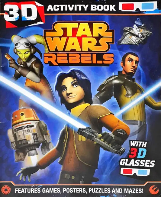 Star Wars Rebels 3D Activity Book With 3D Glasses