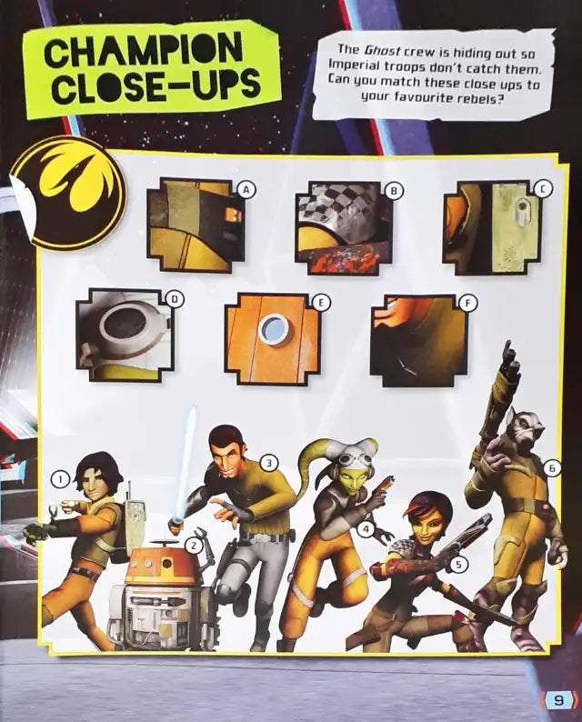 Star Wars Rebels 3D Activity Book With 3D Glasses