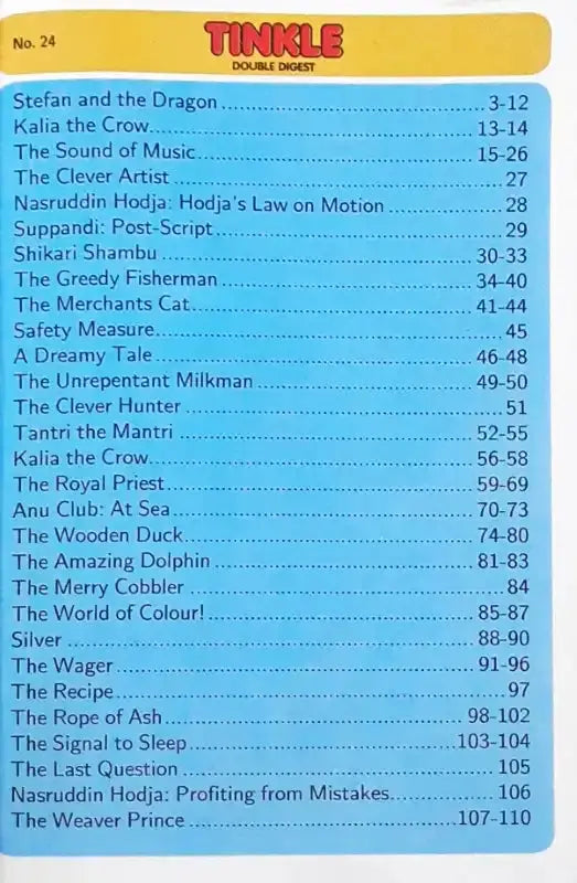 Tinkle Double Digest No. 24 - Image #2