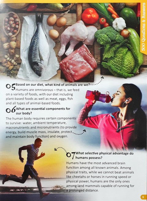 500 Questions and Answers Human Body