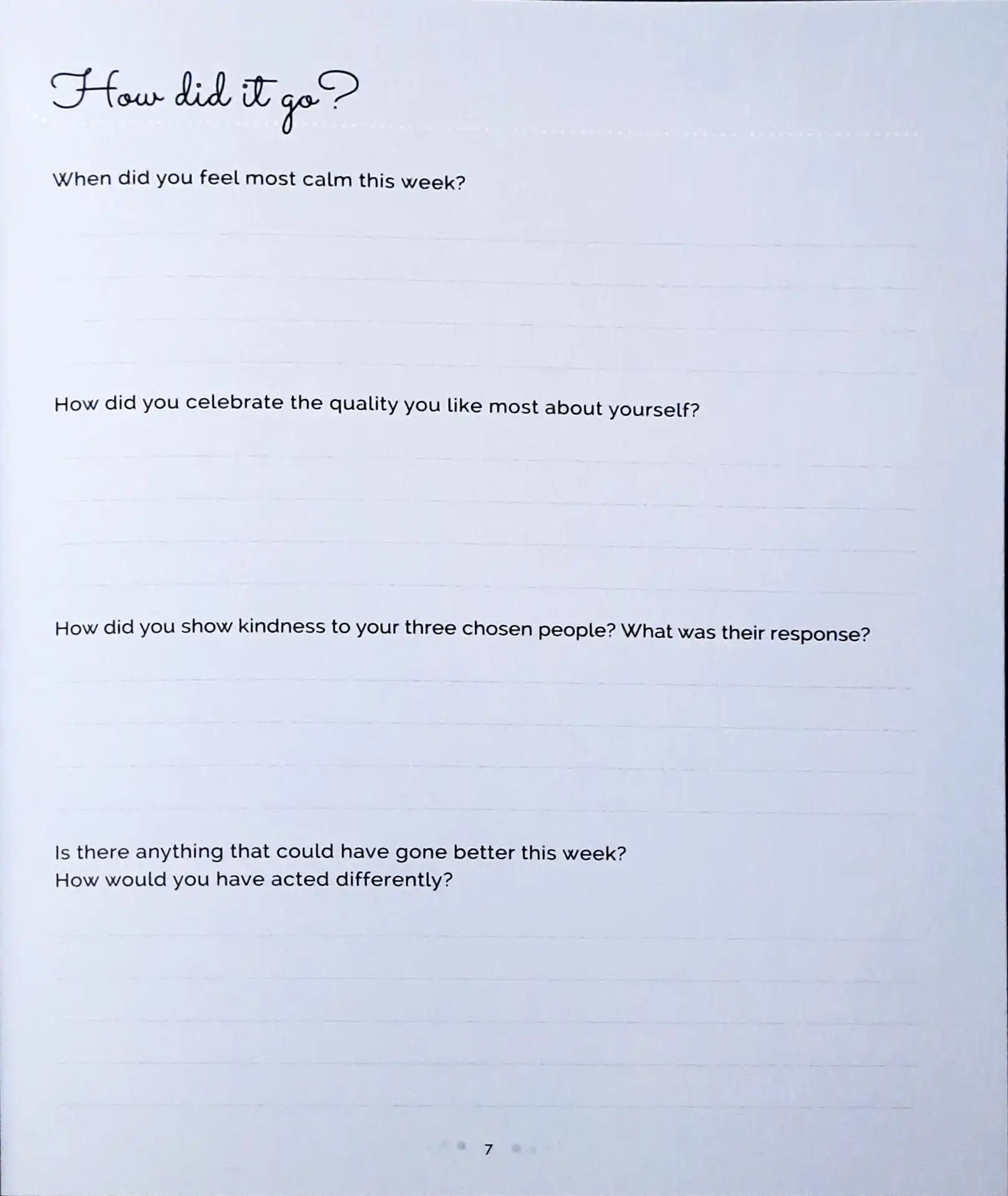 5 Minutes to Calm : Create Daily Peace in 52 Mindful and Meditative Ways