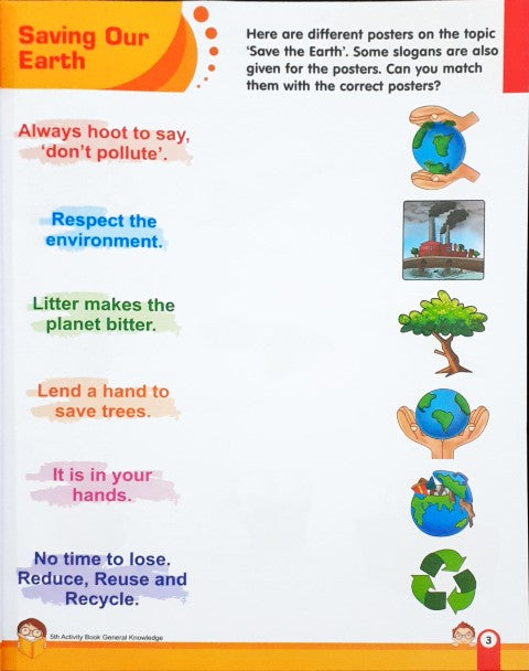 5th Activity Book General Knowledge (7+)