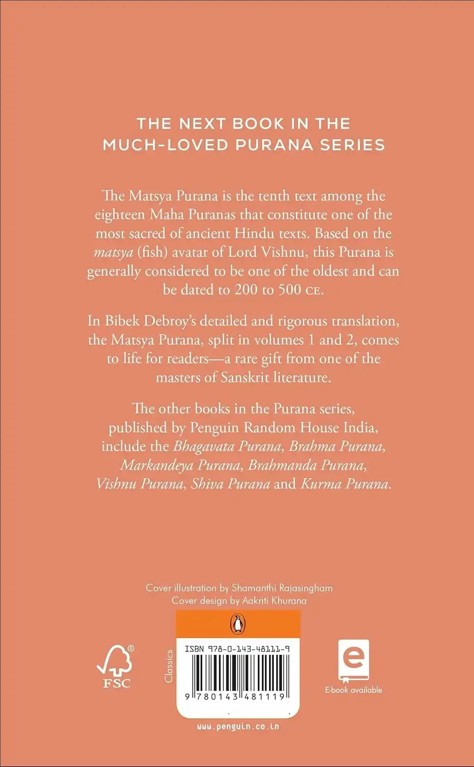 Matsya Purana : Volume 2