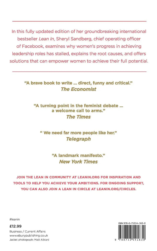 Lean In : Women, Work, and the Will to Lead