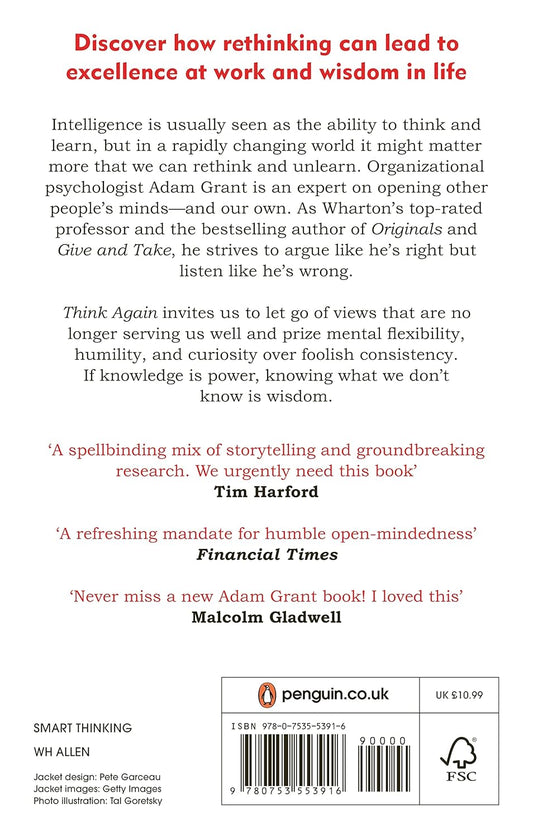 Think Again : The Power of Knowing What You Don't Know