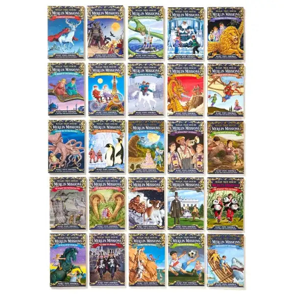 Magic Tree House Merlin Missions Box Set #1-25