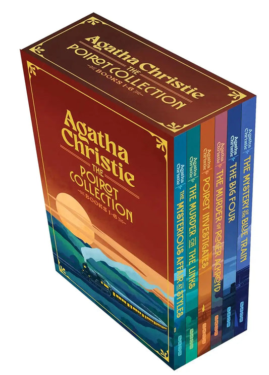 Agatha Christie Poirot Collection Boxset : Books 1 to 6