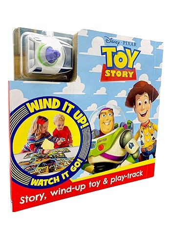 Disney Pixar Toy Story - Story, Wind-up Toy and Play-Track