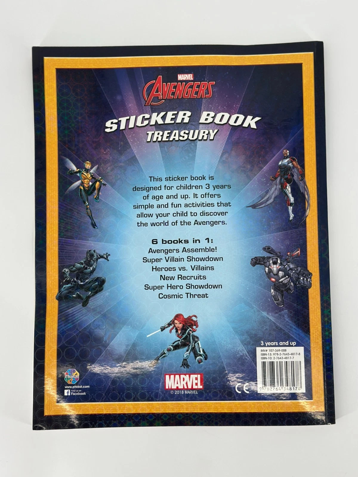 Marvel Avengers : Sticker Book Treasury