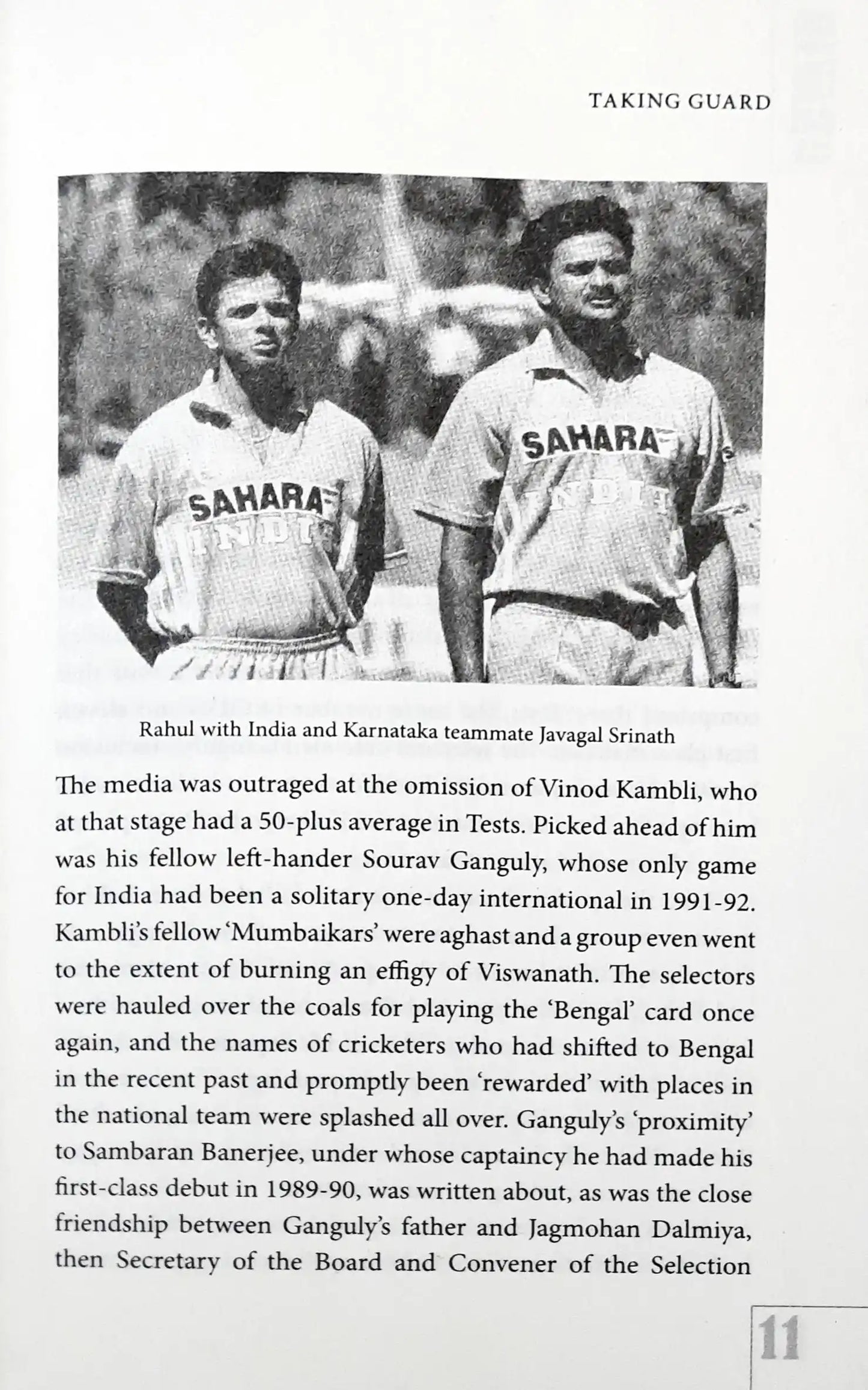 A Biography of Rahul Dravid