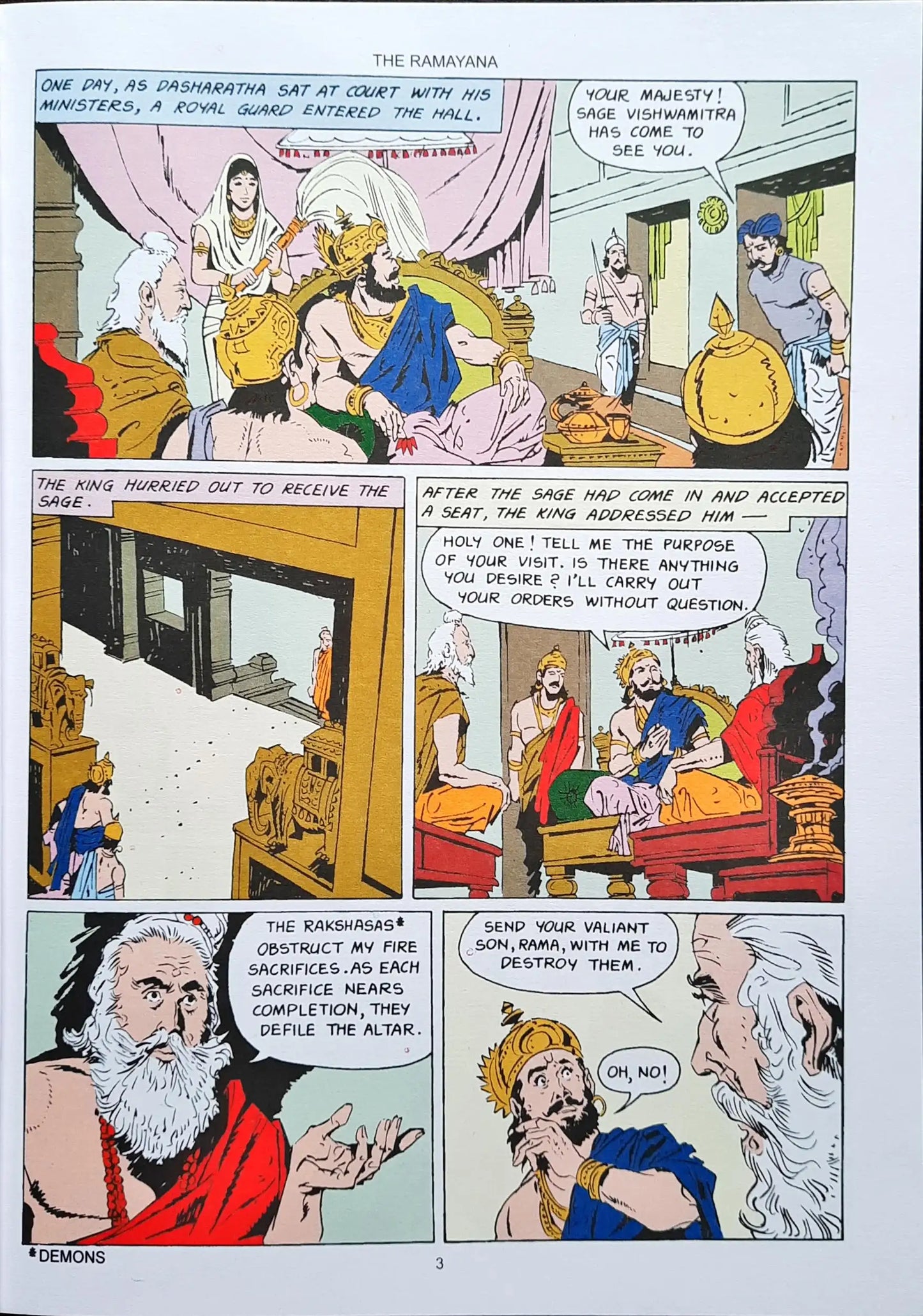 Valmiki's Ramayana: The Great Indian Epic - Amar Chitra Katha Vol. 10001