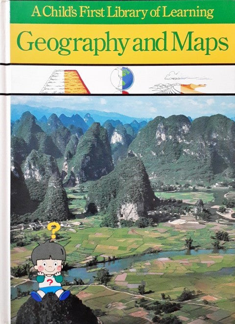 Time Life A Child's First Library Of Learning Geography And Maps (P)