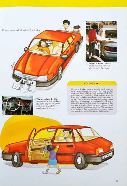 Time Life A Child's First Library Of Learning Wheels And Wings