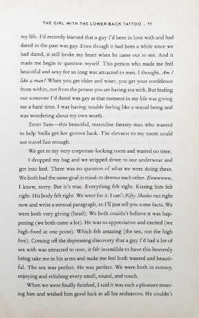 The Girl With The Lower Back Tattoo