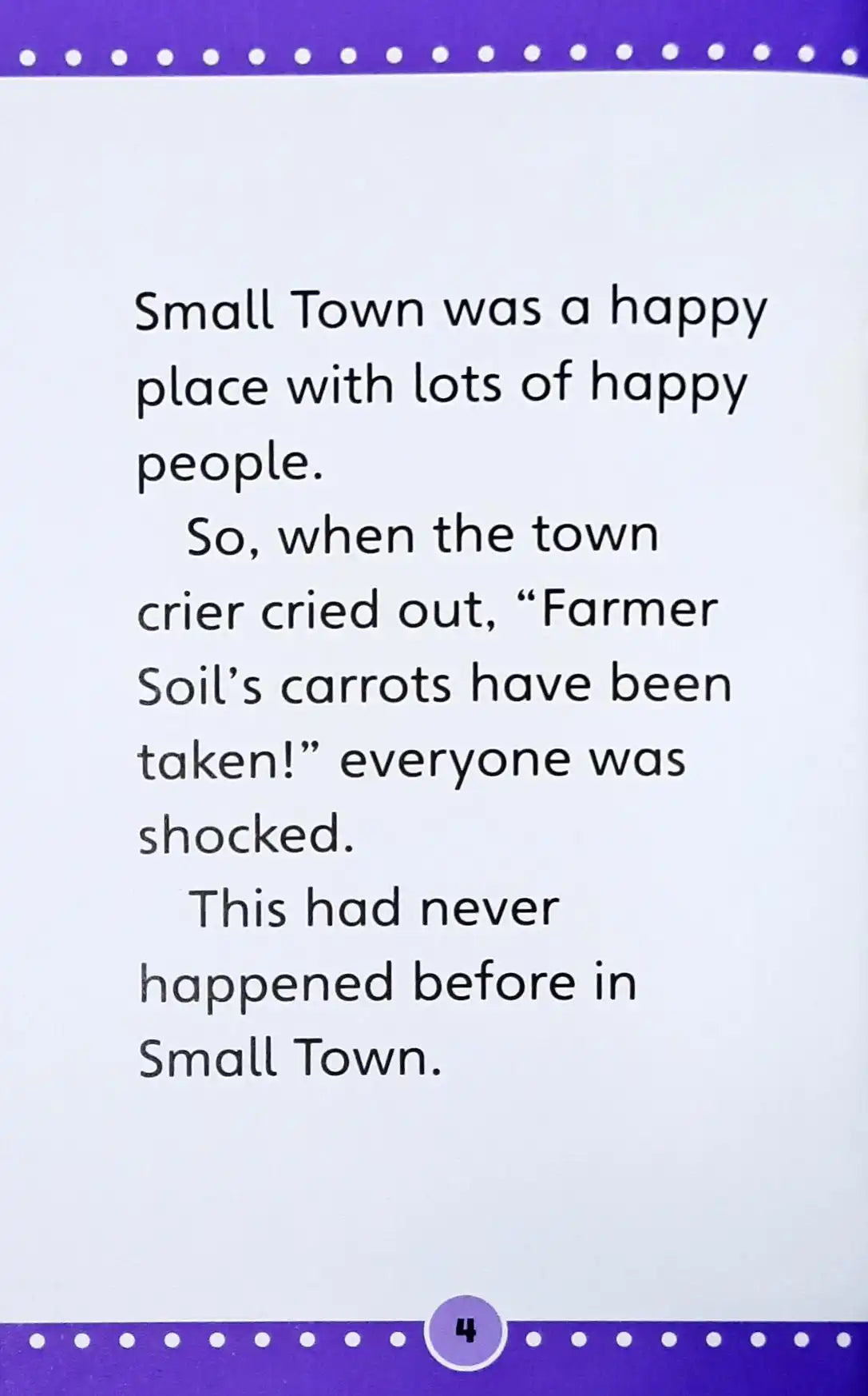 A Stranger in Small Town : Popular Rewards - Purple Early Reader