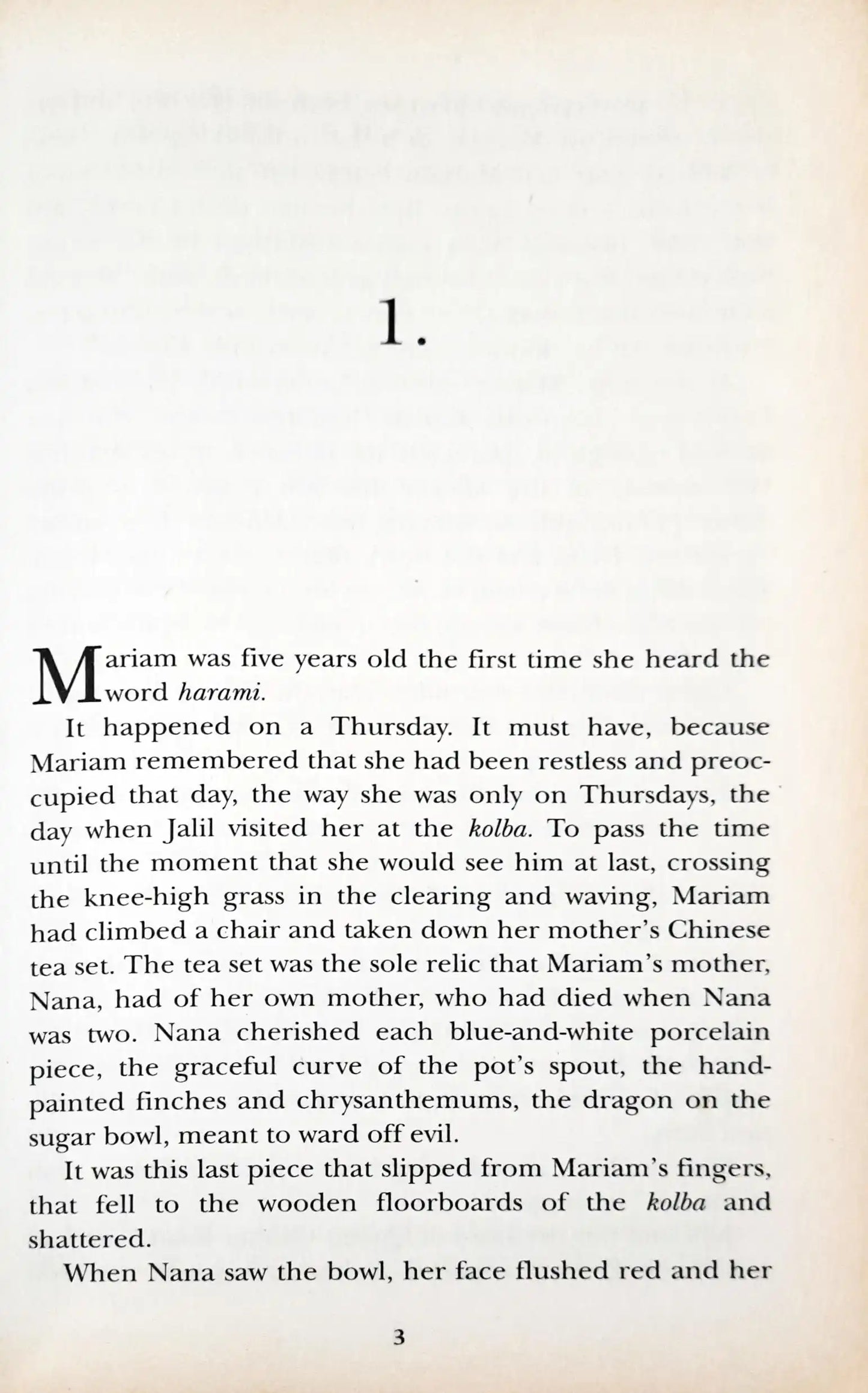 A Thousand Splendid Suns (P)