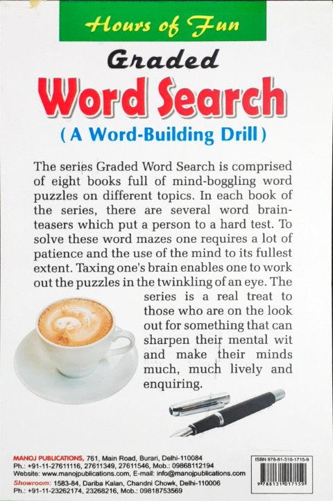 Graded Word Search Puzzle Book 3