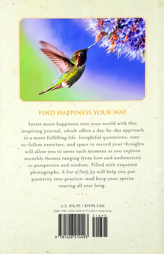 A Year of Daily Joy : A Guided Journal to Creating Happiness Every Day