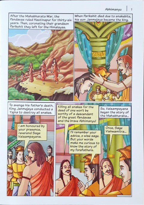 Abhimanyu - Indian Myths And Legends