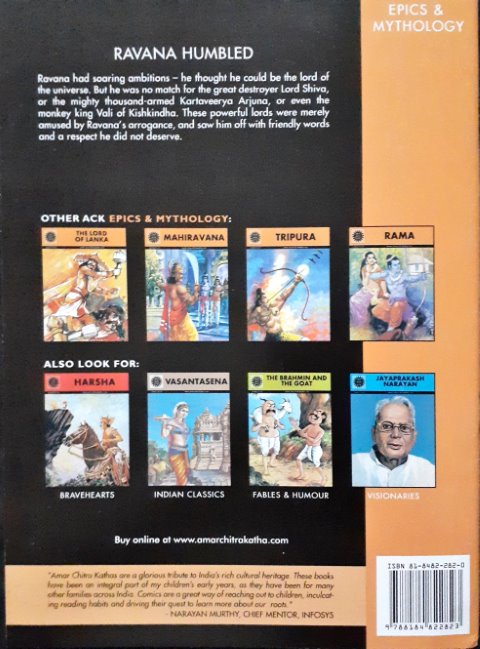 Ravana Humbled : Amar Chitra Katha Vol. 610 (P)