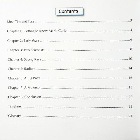 A Day With Marie Curie