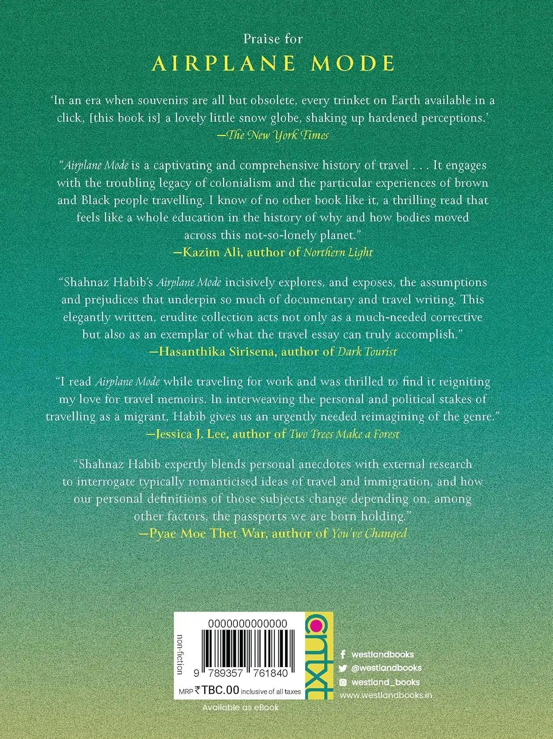 Airplane Mode : A Passive-Aggressive History Of Travel | Hardcover