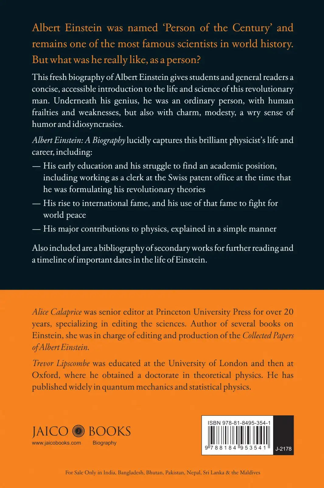 Albert Einstein : A Biography
