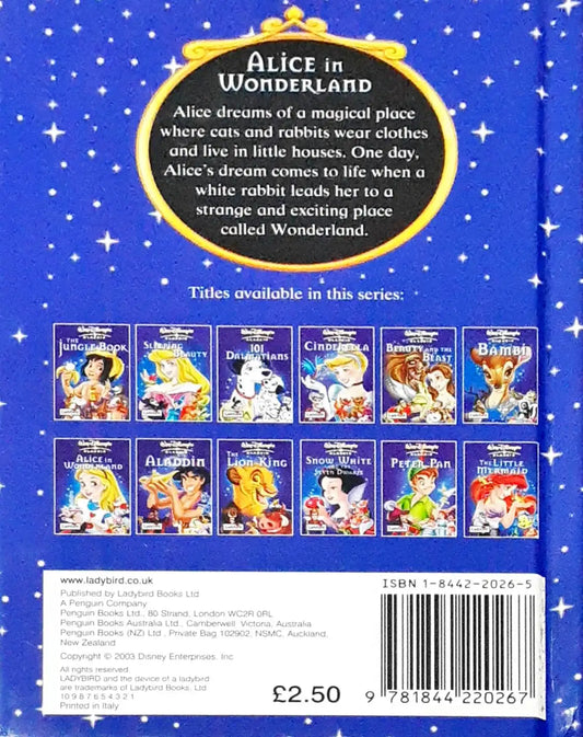 Walt Disney's Classics : Alice in Wonderland (P)