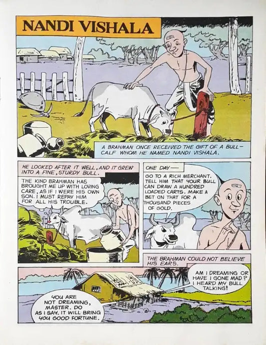 Jataka Tales Nandivishala : Amar Chitra Katha Vol. 619 (P)