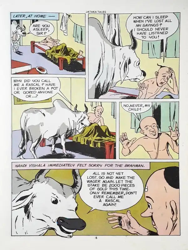Jataka Tales Nandivishala : Amar Chitra Katha Vol. 619 (P)