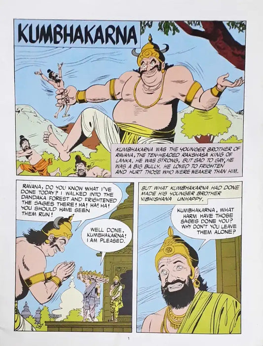 Kumbhakarna : Amar Chitra Katha Vol. 528 (P)