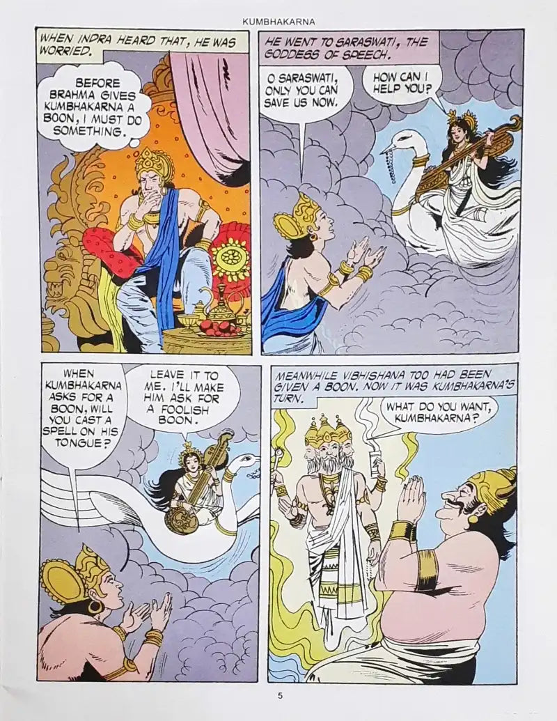 Kumbhakarna : Amar Chitra Katha Vol. 528 (P)