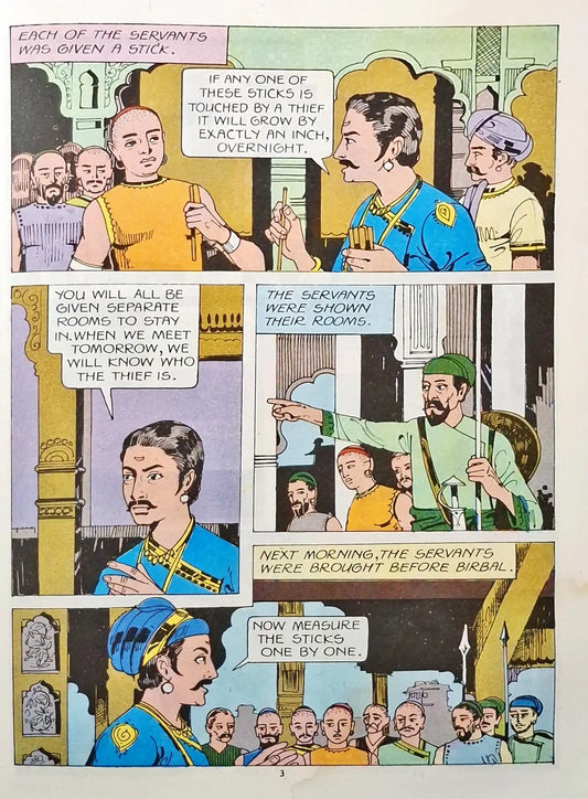 More Tales Of Birbal 3 in 1 : Amar Chitra Katha Vol. 10008 (P)