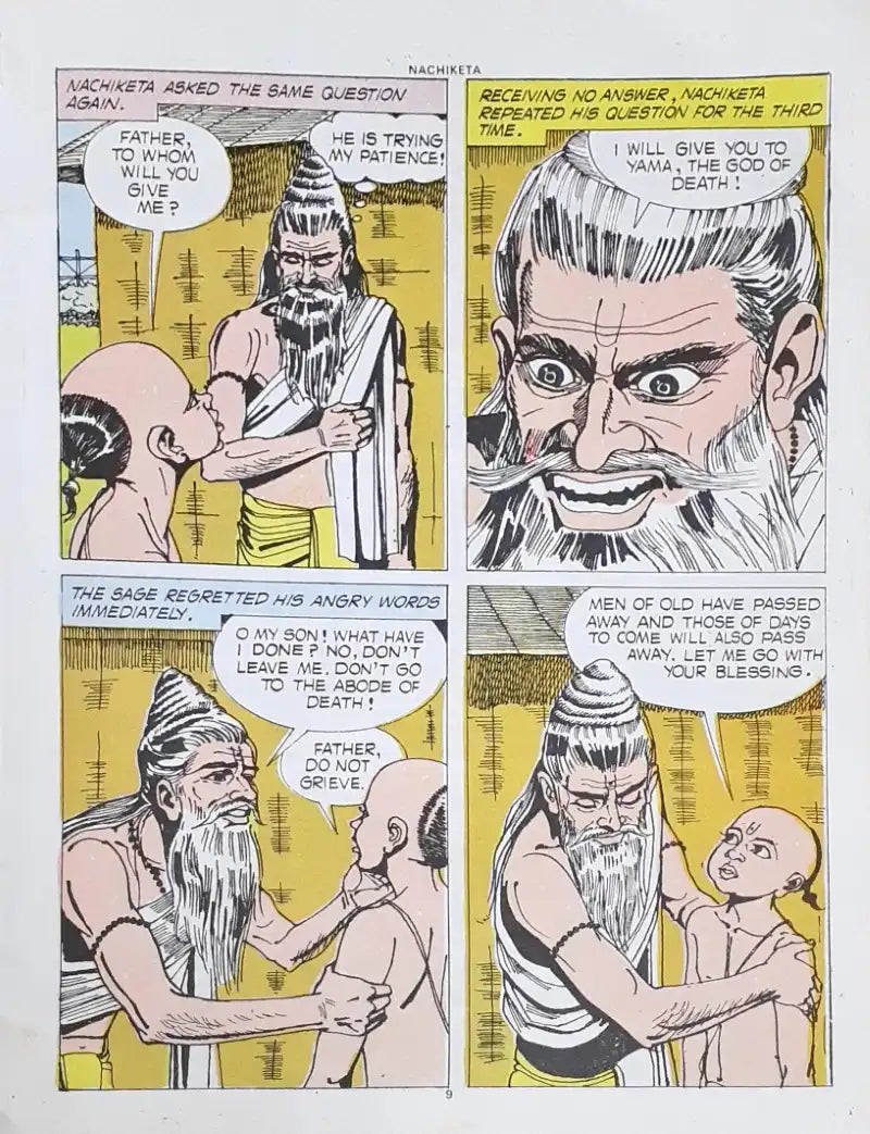 Nachiketa A Collection Of Stories From The Upanishads (Amar Chitra Katha) Vol. 702 (P)