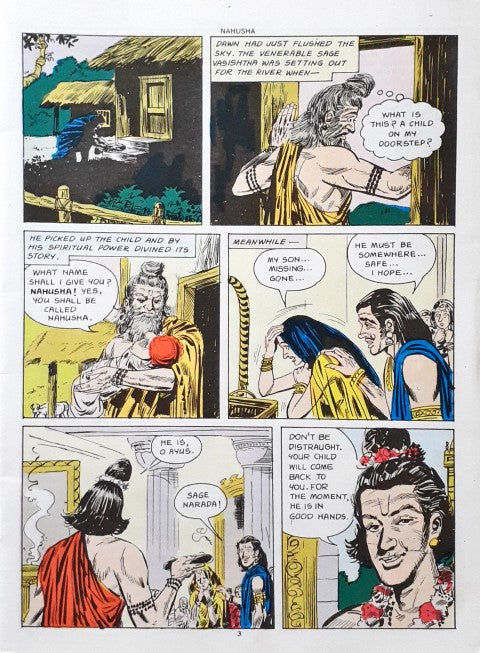 Nahusha : Amar Chitra Katha Vol. 695 (P)