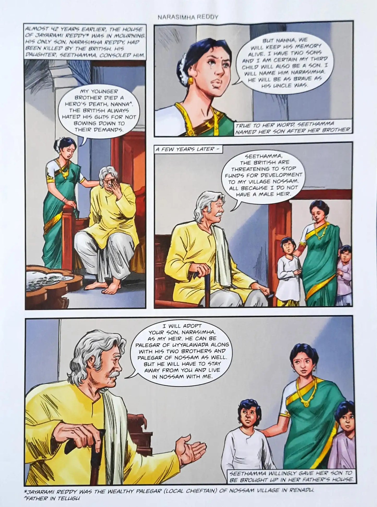 Narasimha Reddy : The Lion of Rayalaseema | Amar Chitra Katha