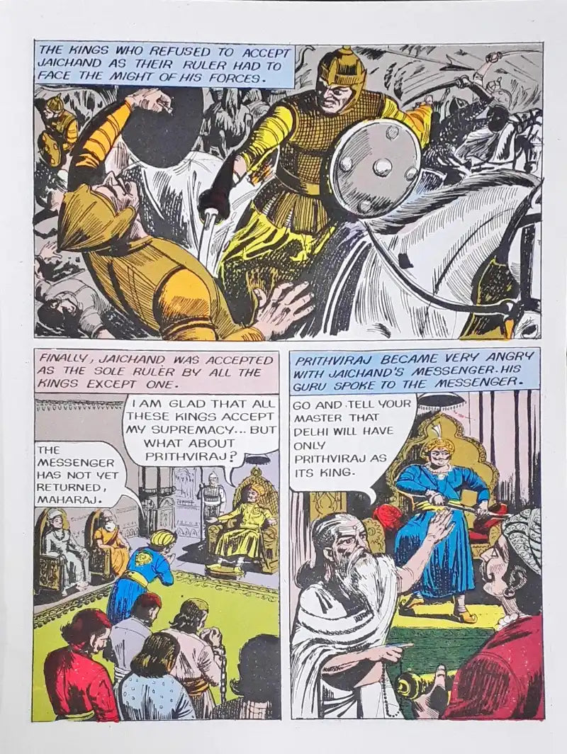 Prithviraj Chauhan : Amar Chitra Katha Vol 604 (P)