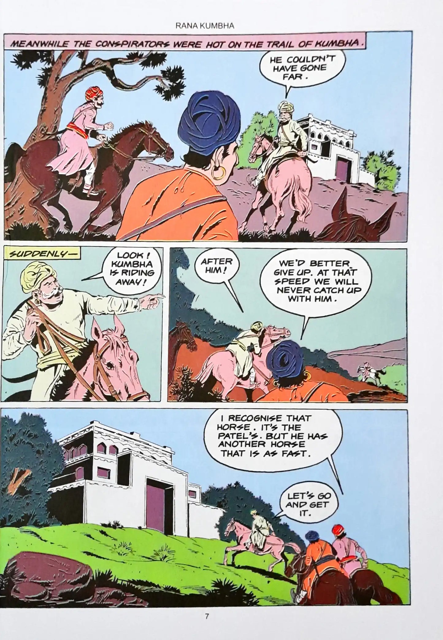 Ranas of Mewar : 3-in-1 - Amar Chitra Katha Vol. 10014 |Rana Kumbha | Rana Pratap | Rana Sanga