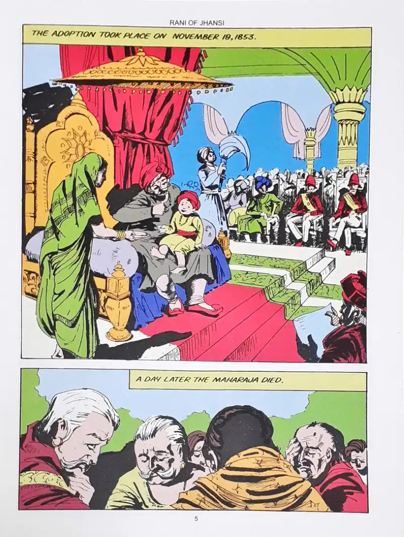 Rani Of Jhansi : Amar Chitra Katha Vol. 539 (P)