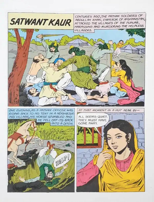 Satwant Kaur : Amar Chitra Katha Vol. 812 (P)