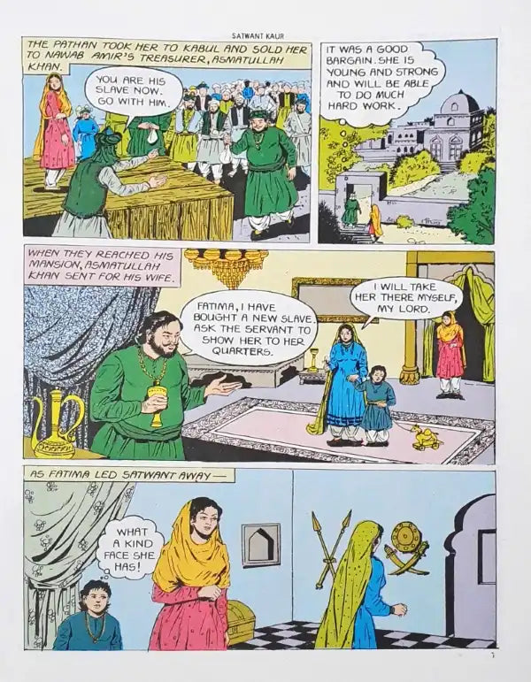 Satwant Kaur : Amar Chitra Katha Vol. 812 (P)