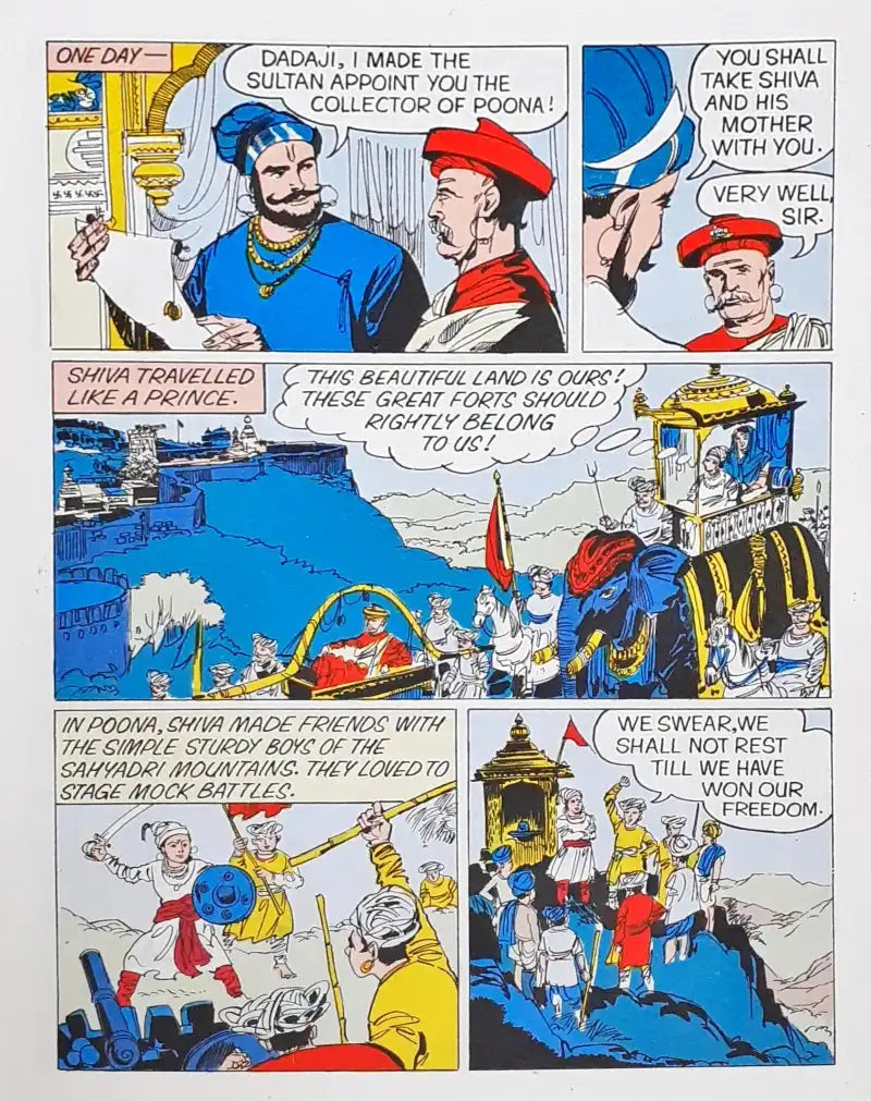 Shivaji : Amar Chitra Katha Vol. 564 (P)