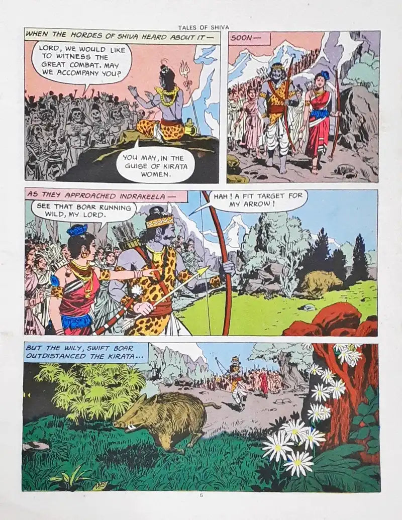 Tales Of Shiva : Amar Chitra Katha Vol. 549 (P)